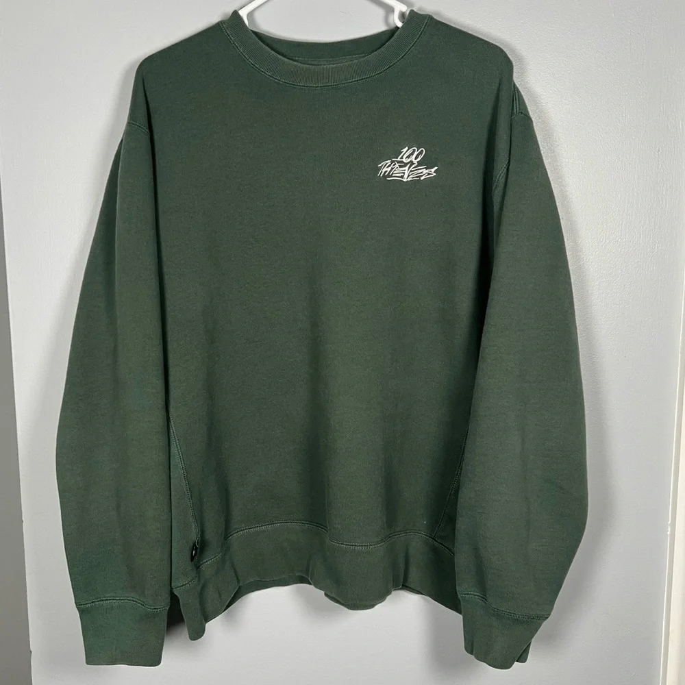 100 Thieves crew neck long sleeve - Picture 1 of 6